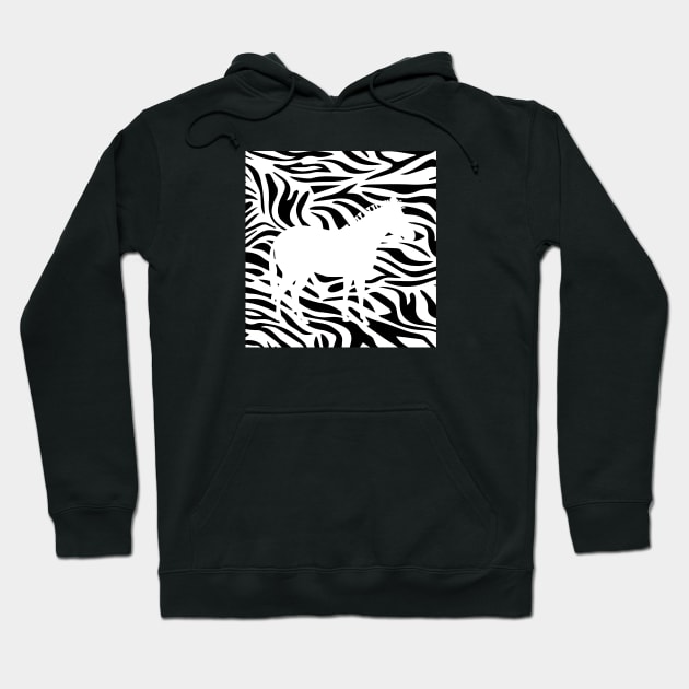 Zebra Hoodie by TeeCQ